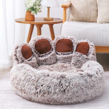 Soft Fluffy Dog Bed Pet House